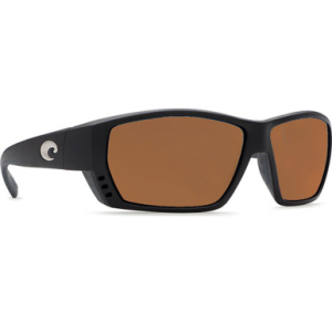 Costa Del Mar Costa Tuna Alley Matte Black Global Fit Frame Sunglasses w/ Copper 580P Lenses TA-11GF-OCP