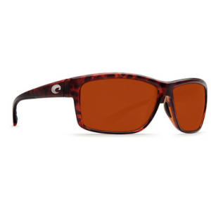 Costa Del Mar Costa Mag Bay Tortoise Frame Sunglasses w/ Copper 580P Lenses AA-10-OCP