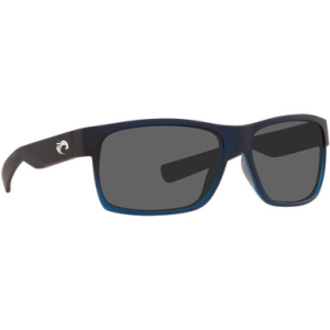 Costa Del Mar Costa Half Moon Bahama Blue Fade Frame Sunglasses w/ Gray 580P Lenses HFM-193-OGP