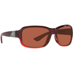 Costa Del Mar Costa Inlet Pomegranate Fade Frame Sunglasses w/ Copper 580P Lenses IT-48-OCP