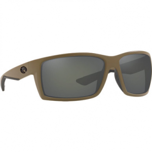 Costa Del Mar Costa Reefton Moss Frame Sunglasses w/ Gray 580P Lenses RFT-198-OGP