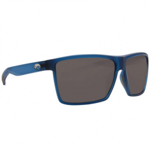 Costa Del Mar Costa Rincon Matte Atlantic Blue Frame Sunglasses w/ Gray 580P Lenses RIN-177-OGP
