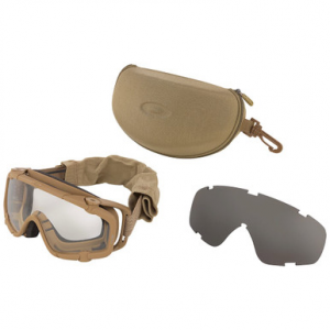 Oakley SI Ballistic Goggle Terrain Tan UPLC (MCEPS Class 2A) w/Grey Lenses 53-114