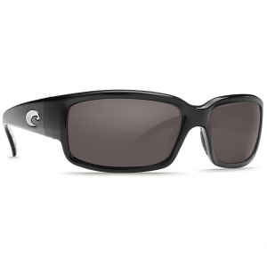 Costa Del Mar Costa Caballito Black Frame Sunglasses w/Blue Mirror 580P Lenses 06S9025-90250659 in Gray 580P