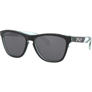 Oakley Frogskins CF Translucent Celeste w/PRIZM Black Polarized Lenses OO9013-F455