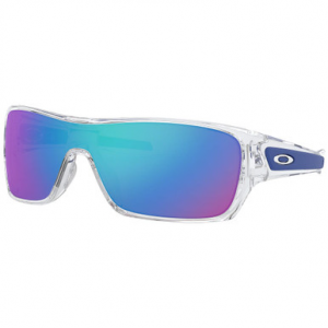 Oakley Turbine Rotor Polished Clear w/Sapphire Iridium Lenses OO9307-10