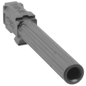 Lantac 9INE Fluted Non-Threaded Black Barrel for G17 01-GB-G17-NTH-BLK