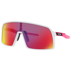 Oakley Sutro Matte White/Pink w/PRIZM Road Lenses OO9406-1737