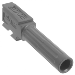 Lantac 9INE G43 Fluted Non-Threaded Black Bbl 01-GB-G43-NTH-BLK