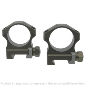Nightforce 30mm 1.00" Medium UltraLite 4 Screw Dark Earth Ring Set A677 - Damaged Box - Light Mount Marks - Excellent Condition UA6148