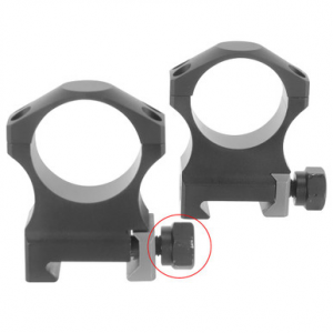 Nightforce UltraLite 1.265" High Scope Ring Set A108 - Scratches on Bolts UA2654