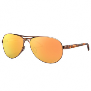 Oakley Feedback Satin Rose Gold w/PRIZM Rose Gold Lenses OO4079-4459