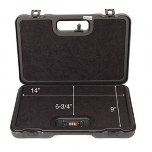 Negrini Discreet Carry 1 Handgun Case Black 2023UTS/4839