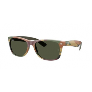 Ray-Ban New Wayfarer Glasses Green with Green Camu Green