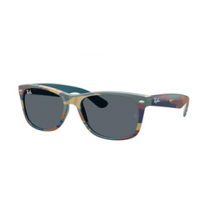 Ray-Ban New Wayfarer Glasses Blue with Blue Camu Blue