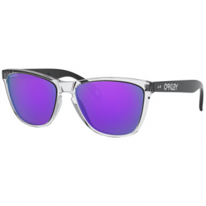 Oakley Frogskins 35th Polished Clear w/PRIZM Violet Lenses OO9444-0557