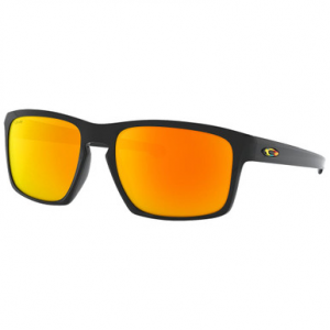 Oakley Sliver Valentino Rossi Polished Black w/Fire Iridium Lenses OO9262-27 in Valentino Rossi Edition Polished Black