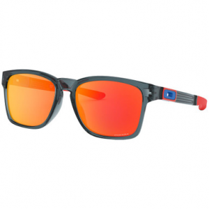 Oakley Catalyst Snapback Crystal Black w/PRIZM Ruby Lenses OO9272-2855