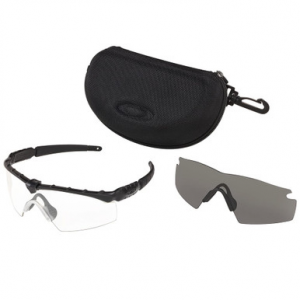 Oakley SI Ballistic M Frame 2.0 Strike Array IP w/Clear and Grey Lenses 11-439 in Black