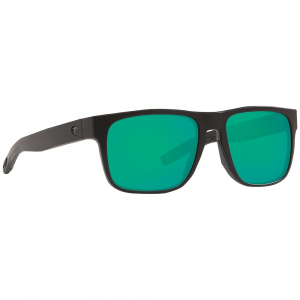 Costa Del Mar Costa Spearo Blackout Frame Sunglasses w/Green Mirror 580G Lenses 06S9008-90081356