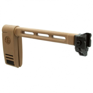 Sig Sauer MCX/MPX Folding Pivoting Coyote Brown Contour Brace PCB-X-FOLD-COY