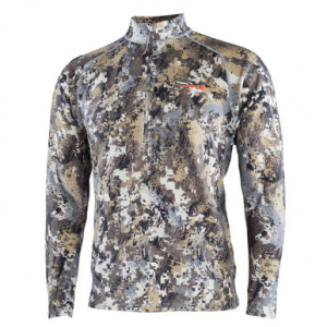 Sitka Gear Sitka Elevated II Merino Heavyweight Half-Zip Optifade Elevated II Small 10074-EV-S Top, MD-3XL