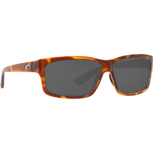 Costa Del Mar Costa Cut Honey Tortoise Frame Sunglasses w/ Gray 580P Lenses UT-51-OGP