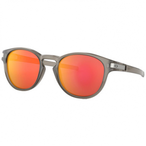 Oakley Latch Matte Grey Ink w/Ruby Iridium Lenses OO9265-15