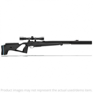 Stoeger XM1 PCP .22 Cal Suppressed Airgun w/Advanced Ergonomics Black Synthetic Stock, 4x32 Scope, Hand Pump 30409 - Excellent Condition UA6181