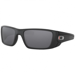 Oakley SI Fuel Cell Thin Red Line Satin Black w/Black Iridium Lenses OO9096-I060