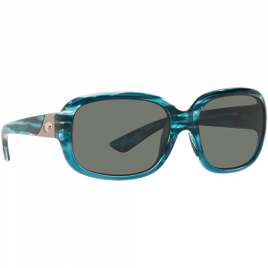Costa Del Mar Costa Gannet Shiny Marine Fade Frame Sunglasses w/Gray 580P Lenses 06S9041-90410958