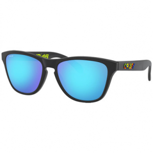 Oakley Frogskins XS VR46 Matte Black w/PRIZM Sapphire Lenses OJ9006-1353