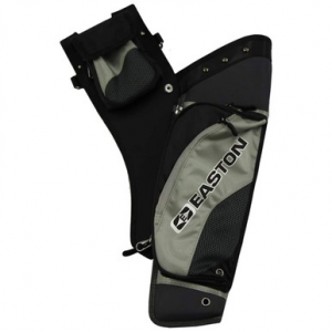 Easton Deluxe Hip Quiver Takedown w/ Belt LH Gray 128254