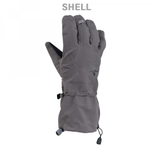 Stone Glacier Altimeter Insulated Glove Granite Grey X-Large 80005-GG-XL in Gray, M