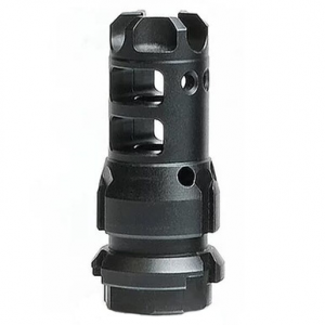Lantac Dragon .300 BLK Cal 5/8x24 Muzzle Brake w/Dead Air KEYMO Mount for Wolfman Suppressor DGN300B-WM