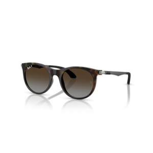 Ray-Ban Havana Polar Light Grey Grad Brown 0RJ9082S-7182T547