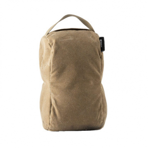MDT Chunky Peanut Spex-Lite 5125 Fill Grulla Waxed Canvas Support Bag 109111-GRU in Brown