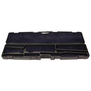 Negrini TacMcal or Scoped Bolt AcMon Rifle Case Bolt Black/Blue 1685ISY/5454 in Black Exterior/ Blue Interior