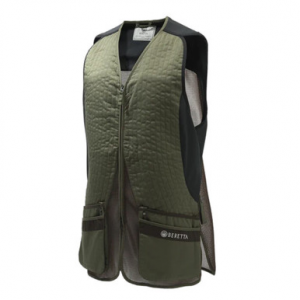 Beretta Silver Pigeon EVO Vest Green/Chocolate Brown Large GT781T155307ABL