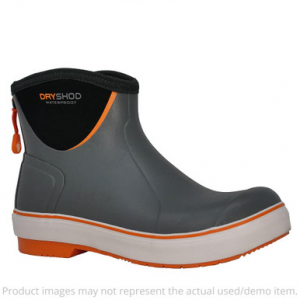 Dryshod Slipnot Deck Boot Grey/Orange Size 13 Boots SLN-MA-GY-M13 - Like New - No Box UA6519