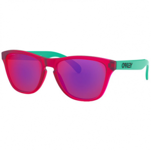 Oakley Frogskins XS Matte Translucent Pink w/PRIZM Road Lenses OJ9006-0953