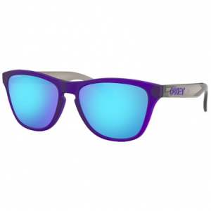 Oakley Frogskins XS Matte Translucent Purple w/PRIZM Sapphire Lenses OJ9006-1153