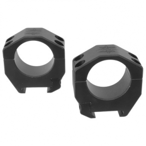 Seekins 30mm .97" High 4 Cap Screw Scope Rings 0010620012 Light Scratches, Damaged Packaging UA2384