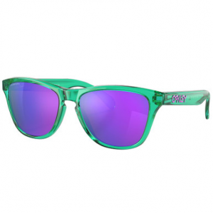 Oakley Frogskins XS Translucent Celeste w/PRIZM Violet Lenses OJ9006-3053