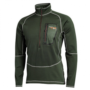 Sitka Gear Sitka Core Hvy Wt Zip T Forest Small 10039-FO-S Top