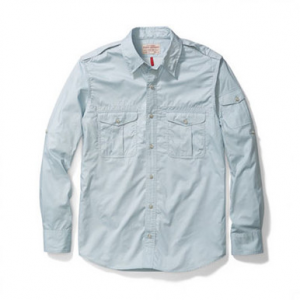 Filson Magnum Vented Bush Shirt Sky Blue XL 10583