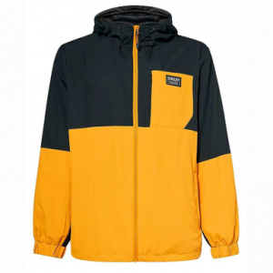 Oakley Park City RC Blackout/Amber Yellow Packable Jacket Large FOA403661-9NU-L