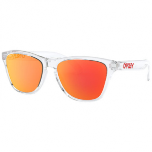 Oakley Frogskins XS Polished Clear w/PRIZM Ruby Lenses OJ9006-1953