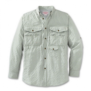 Filson SM Green Plaid Islamorada Fishing Shirt FIL-10379-GF, S