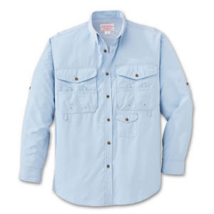 Filson SM Blue Islamorada Fishing Shirt FIL-10379-LB, S